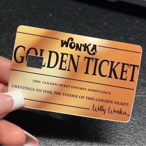 Wonka Golden Ticket